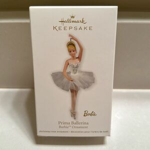 Prima Ballerina Barbie Ornament by Hallmark 2011